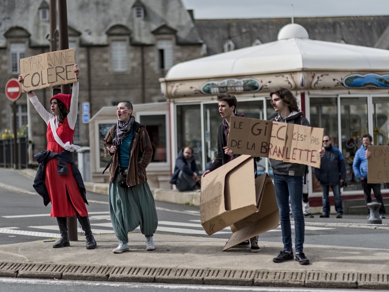 Manifestation contre la réforme des retraites - Lannion - 28 Mars 2023