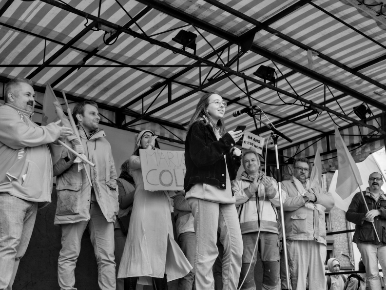 Manifestation contre la réforme des retraites - Lannion - 28 Mars 2023