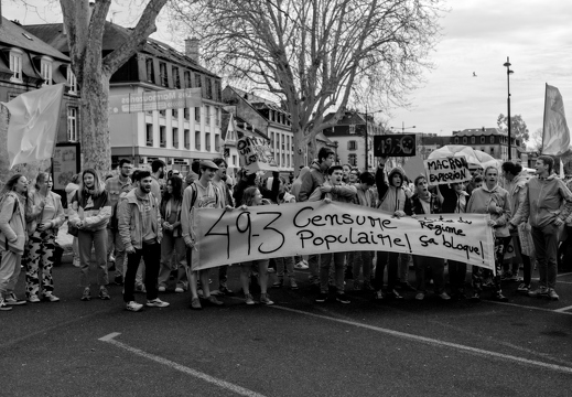 Manifestation contre la réforme des retraites - Lannion - 28 Mars 2023