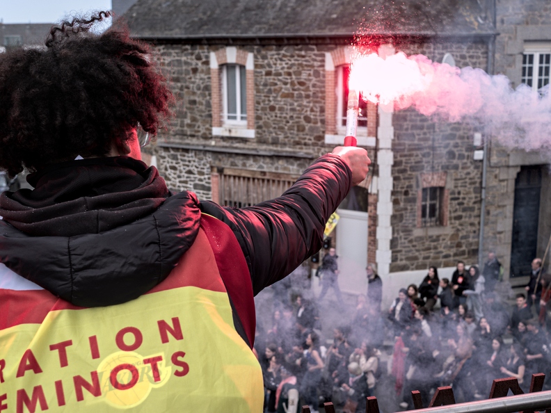 Manifestation contre la réforme des retraites - St Brieuc - 6 Avril 2023