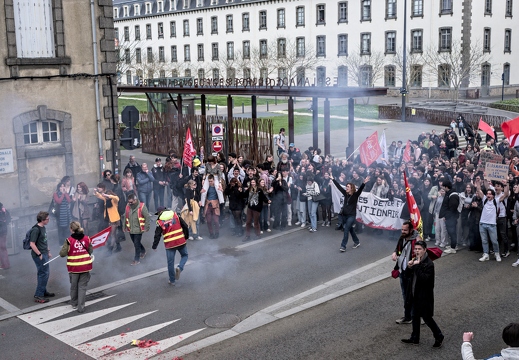 Manifestation contre la réforme des retraites - St Brieuc - 6 Avril 2023
