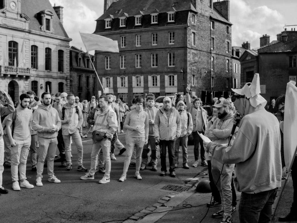 Manifestation contre la réforme des retraites - St Brieuc - 6 Avril 2023